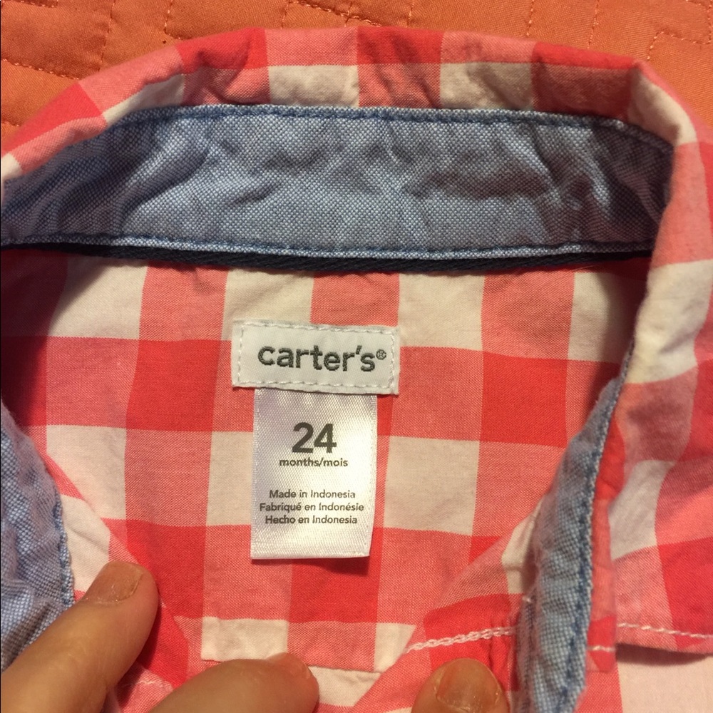Carter’s Button down shirt - Picture 2 of 2